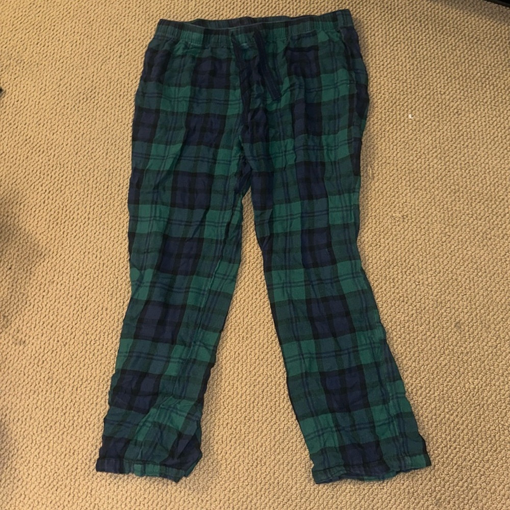Old Navy Green Pajama Pants Large